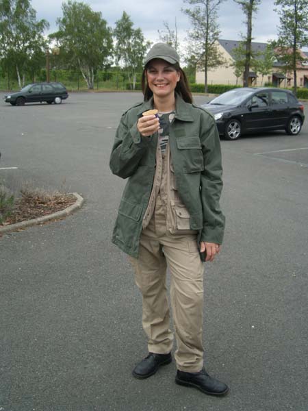 Maureen en para trooper