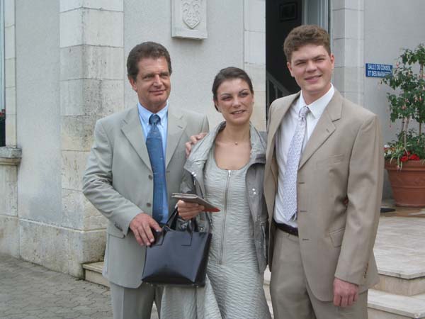 photo de famille: avec alain