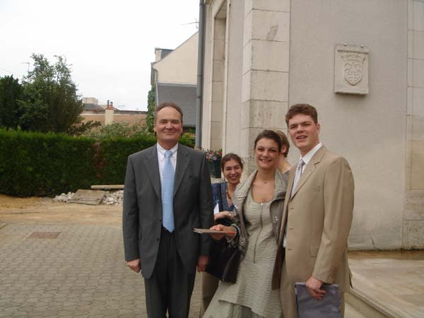 photo de famille:avec michel